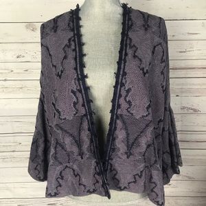 Free people open front cardigan Sz S